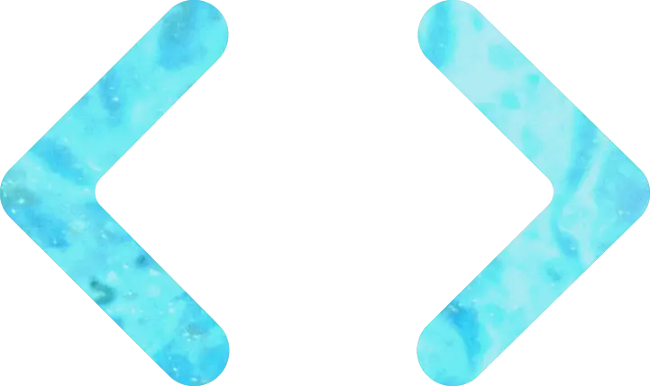 blue brackets