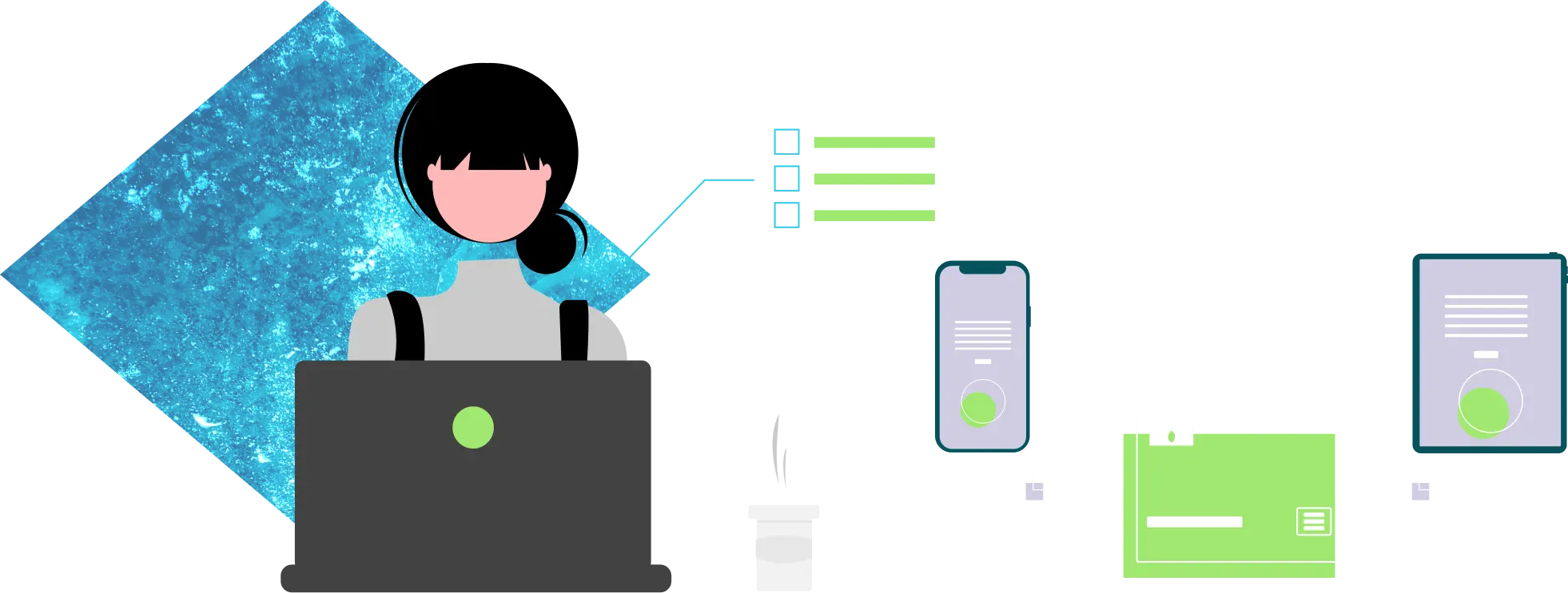 person coding applications